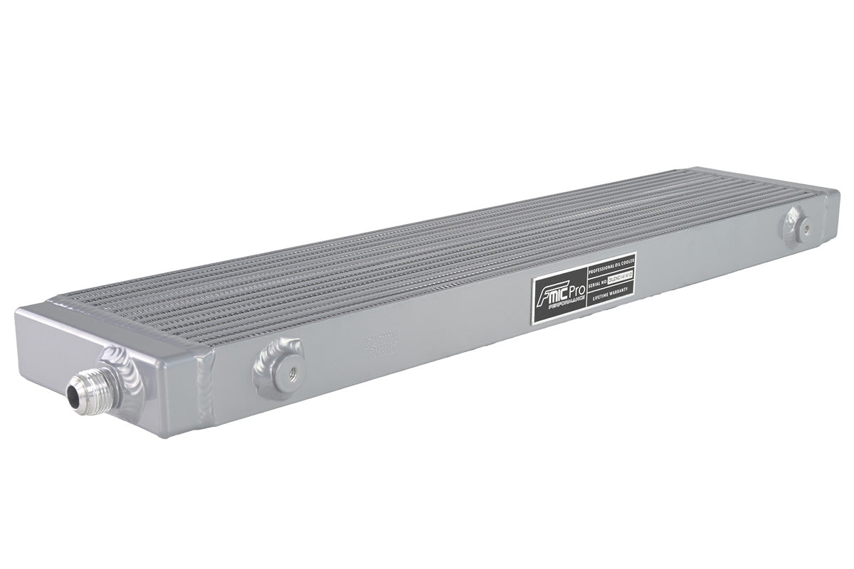 Radiador de aceite FMIC.Pro 580 x 140 x 40 mm entradas asimétricas