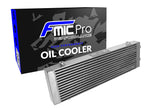 Radiador de aceite FMIC.Pro un solo lado 470x140x40 plateado