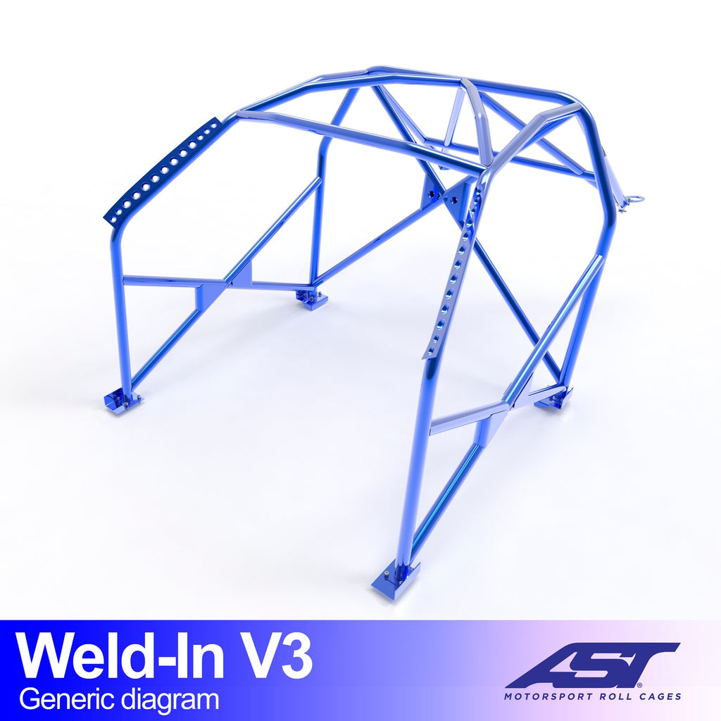Arco de seguridad Opel Corsa (E) Hatchback 3 puertas Weld In V3