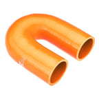 180° Silicone Elbow (45 mm) Orange