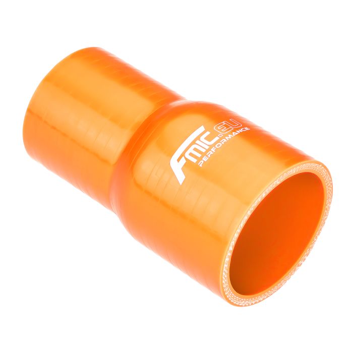 Silicone straight reducer 54/70 mm orange