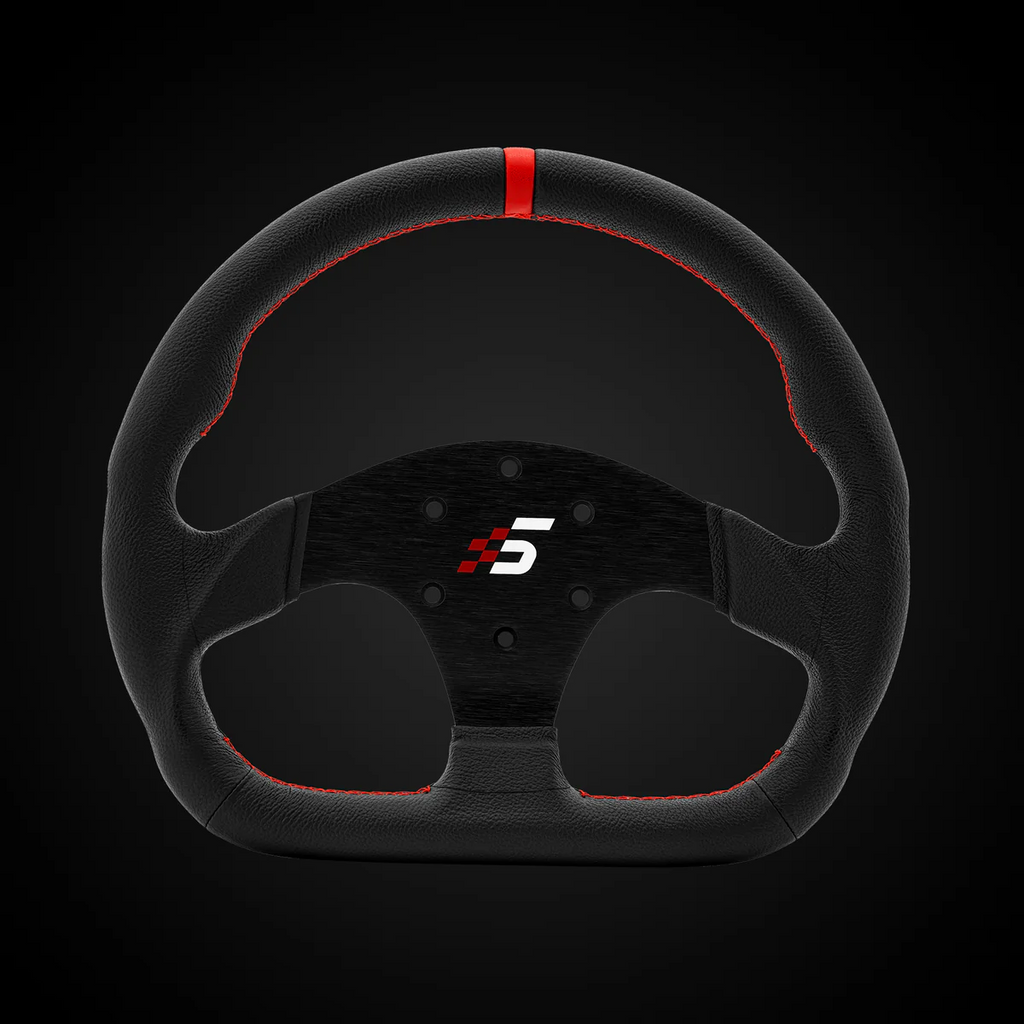 Volante de competición profesional de cuero en forma de D 325 mm SIMAGIC Simulador Simracing