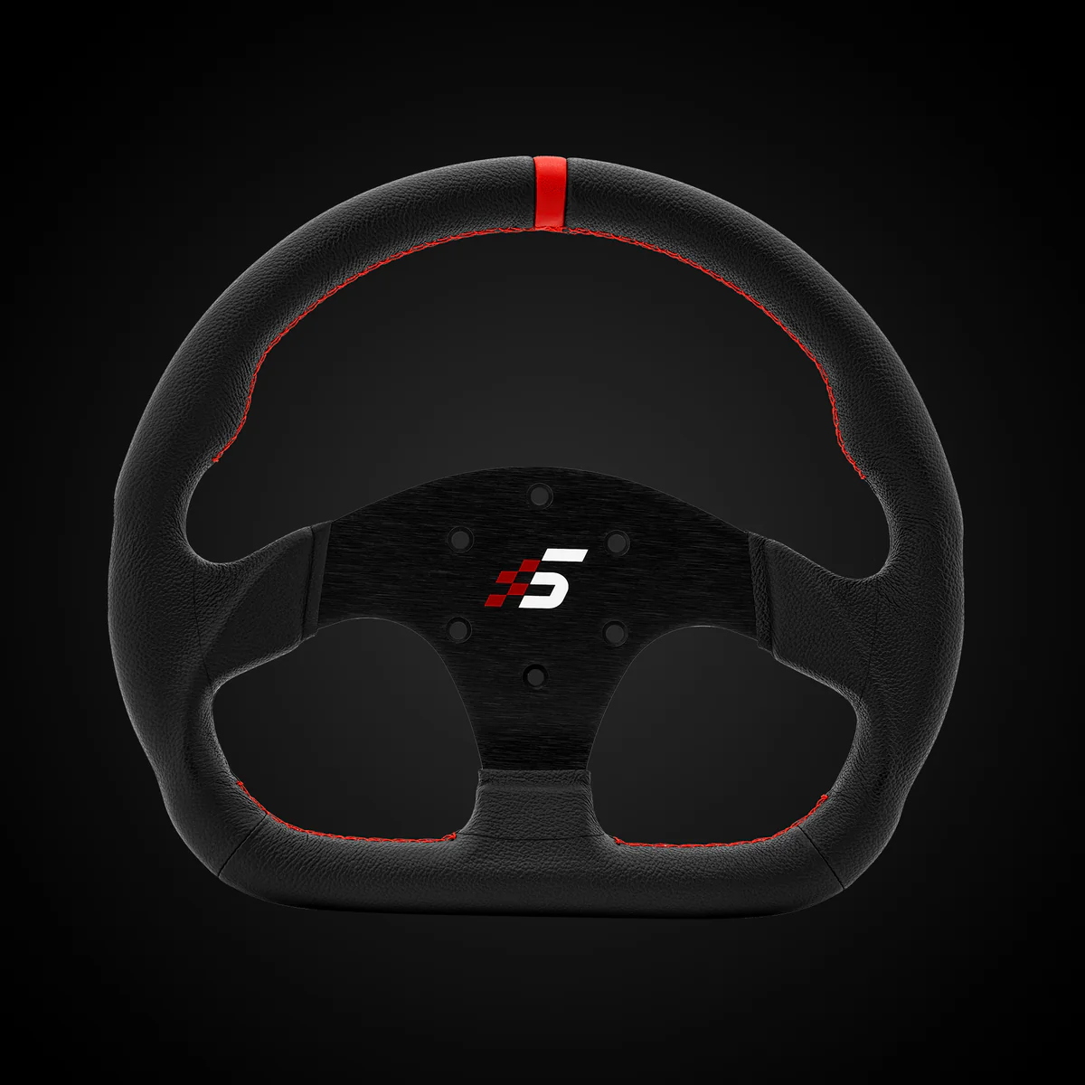 Volante de competición profesional de cuero en forma de D 325 mm SIMAGIC Simulador Simracing