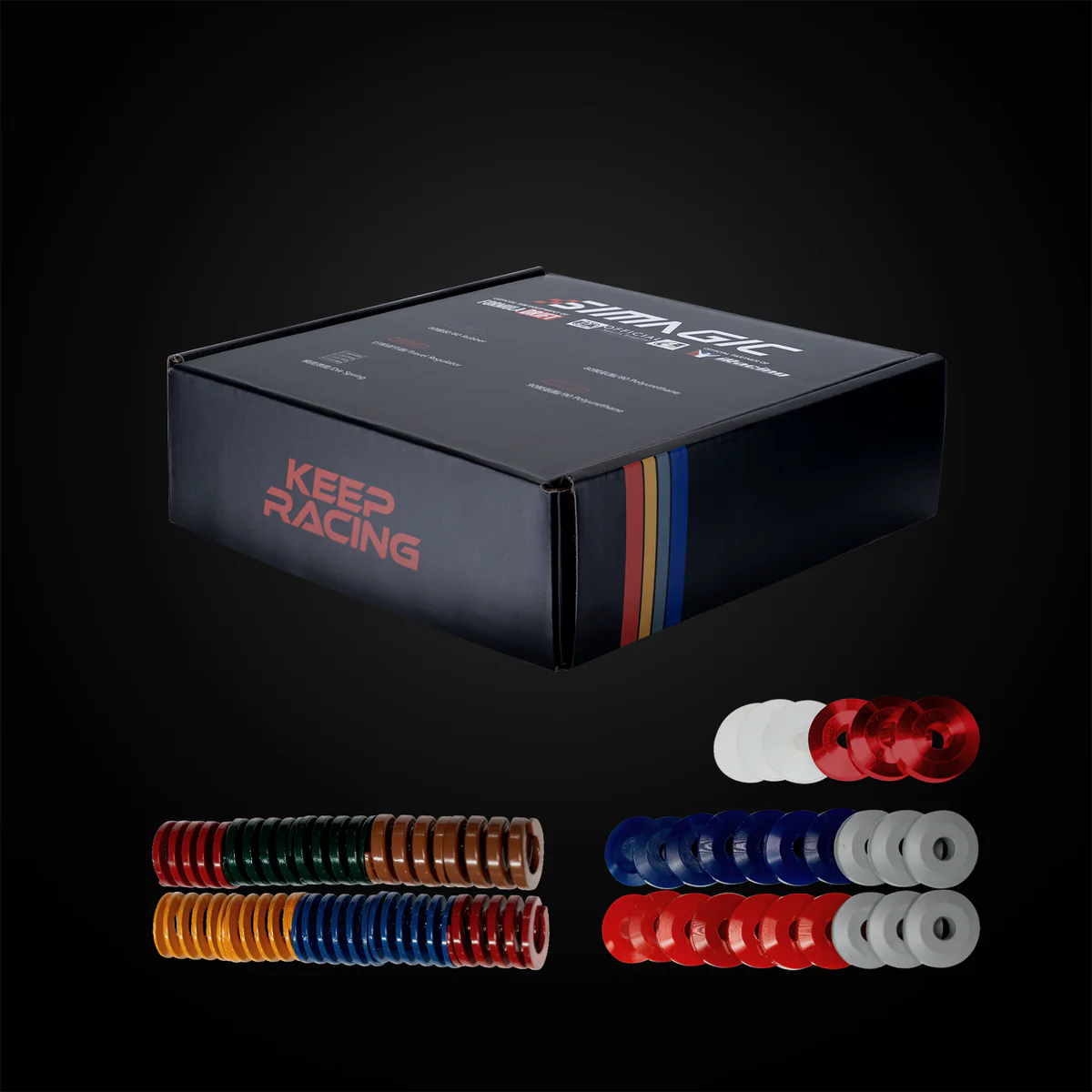 Set de elastómeros y muelles para pedalera P1000 P-ORP SIMAGIC Simulator Simagic