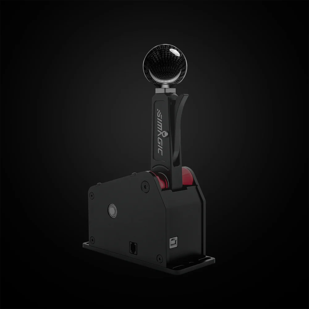 Pomo de cambio redondo de carbono SIMAGIC Simulador Simracing
