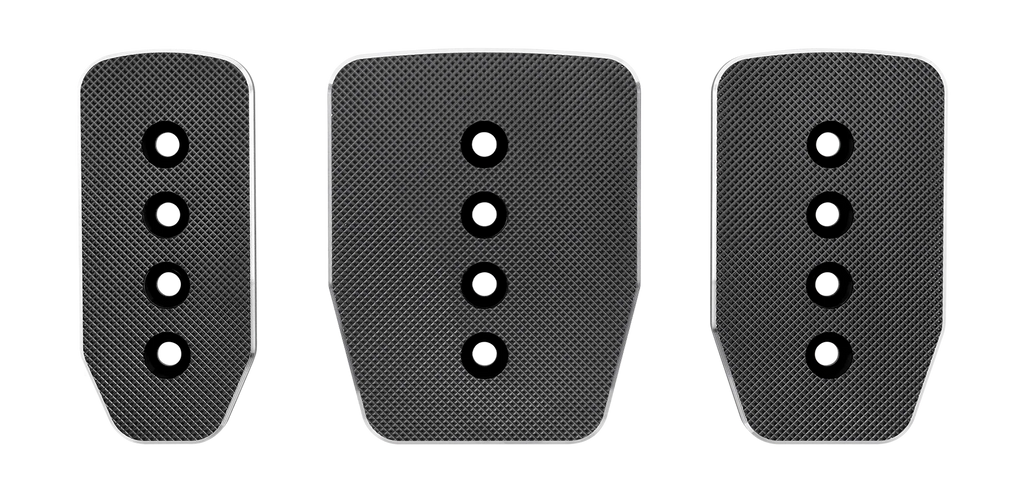 Set de placas de pedal planas estándar acelerador freno embrague para pedales P1000 SIMAGIC simulador simracing