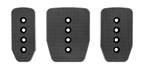 Set de placas de pedal planas estándar acelerador freno embrague para pedales P1000 SIMAGIC simulador simracing