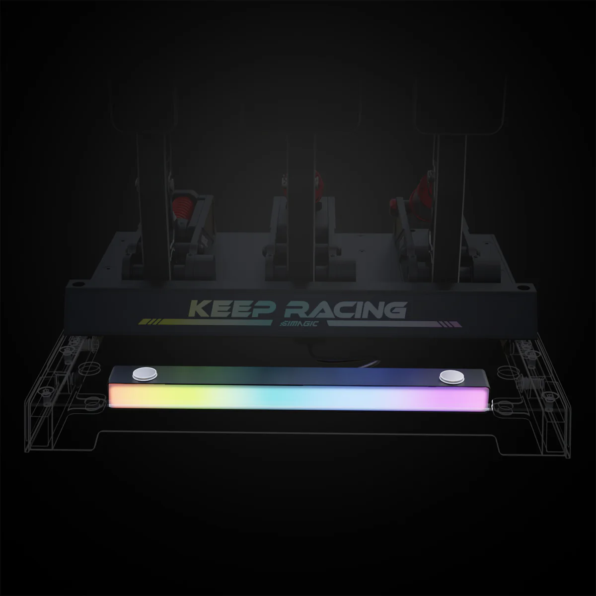 Sim Ray Bar RGB para pedalera P1000 SIMAGIC Simulator Simracing