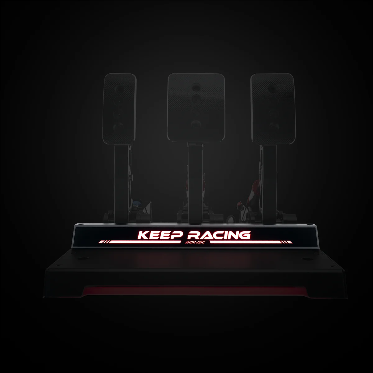 Sim Ray Heel Stop RGB para pedalera P1000 SIMAGIC Simulador Simracing