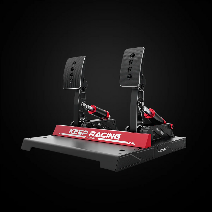 Pedalera P1000-F Pedales hidráulicos modulares estilo Formula SIMAGIC Simulador Simracing – otra vista