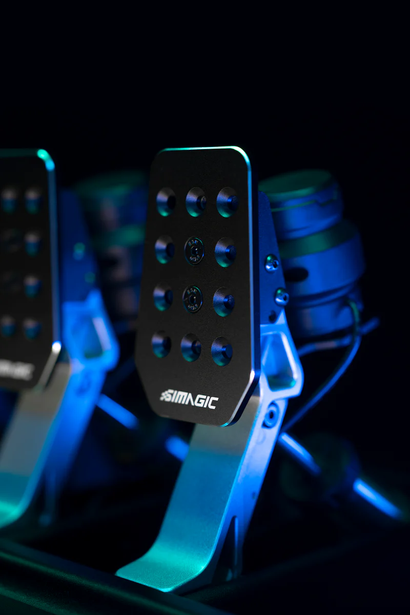 Pedalera P500 SIMAGIC para simulador Simracing