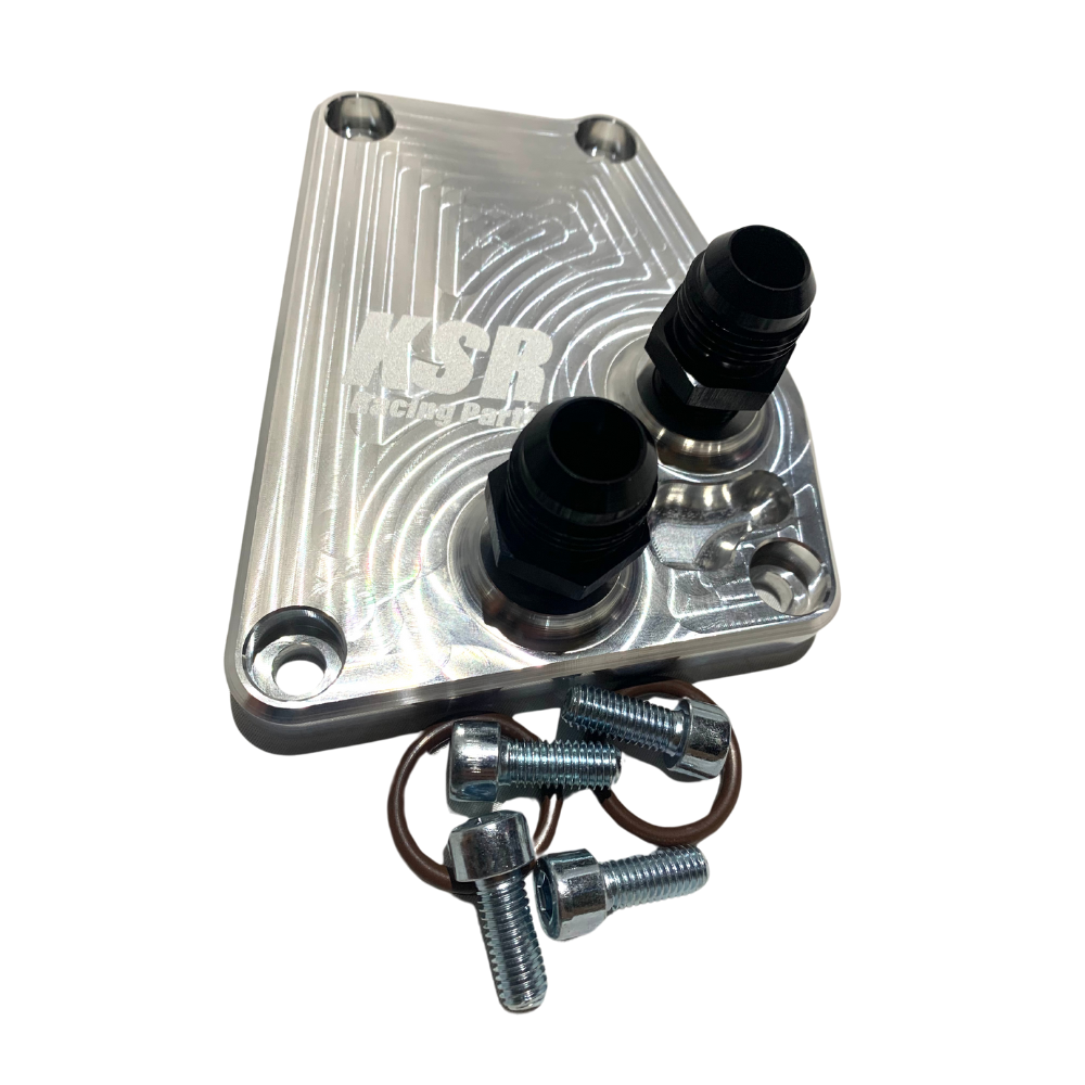ENGINE OIL FILTER RELOCATION PLATE M6O / M62
