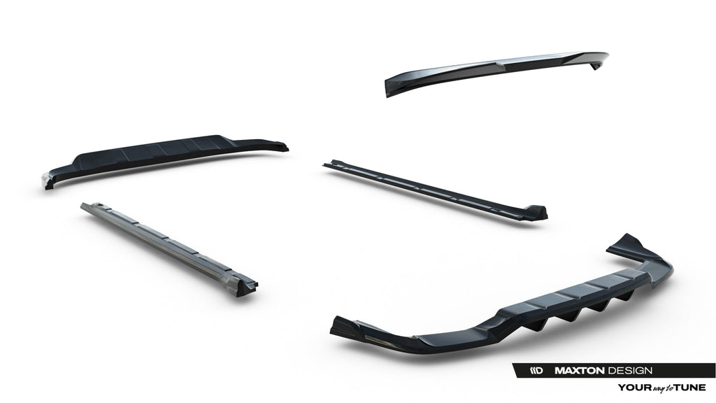 Kit de splitters para Porsche Cayenne SUV Mk3 Facelift