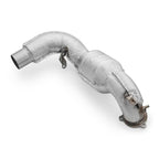 Downpipe with heat shield and catalytic converters for Mercedes-AMG A35 GPF W177 4MATIC EURO 6 without GPF OFF 200 cpsi