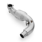 Downpipe with heat shield and catalytic converters for Mercedes-AMG A35 GPF W177 4MATIC EURO 6 without GPF OFF 200 cpsi