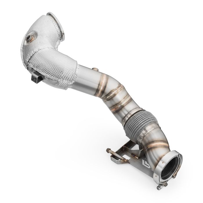AUDI RS3 8Y 2.5 TFSI Downpipe with Heat Shield and Silencer