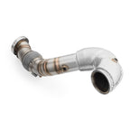Downpipe AUDI RS3 8Y 2.5 TFSI con protector térmico con silenciador