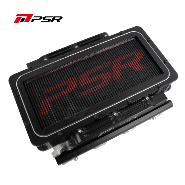 Pulsar PSR Billet air-to-water intercooler compatible with PSR intake manifolds for GM LS engines.