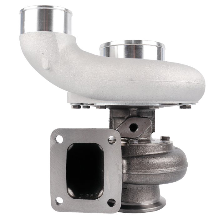 Turbo Pulsar PSR 366 870HP 90° Outlet Compressor Housing T4 0.88" Inlet 4.21" Marmon V-Band Outlet 80*73 Turbo Wheel Journal Bearing