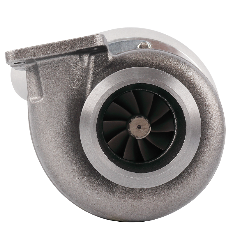 Turbocompresor Pulsar PSR 363D 780 CV salida 90° carcasa del compresor .88 entrada T4 salida Marmon V-Band 4,21" turbina 80*73 rodamientos de bolas