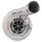 Turbo Pulsar PSR 363D 90° Outlet .91 T4 Twin Scroll Compressor Housing 4.21" Inlet Marmon V-Band Outlet 76*68 Turbine Wheel Ball Bearing