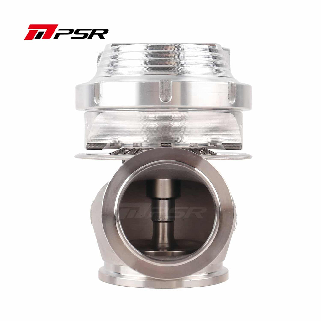 Wastegate externa Pulsar PSR New Generation 38 mm doble V-band plata