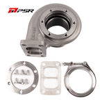 Carcasa de turbo Pulsar PSR con rodamiento de bolas de precisión PTE T4 abierto 0.63 A/R de acero inoxidable para 6266 / 6466 / 6766