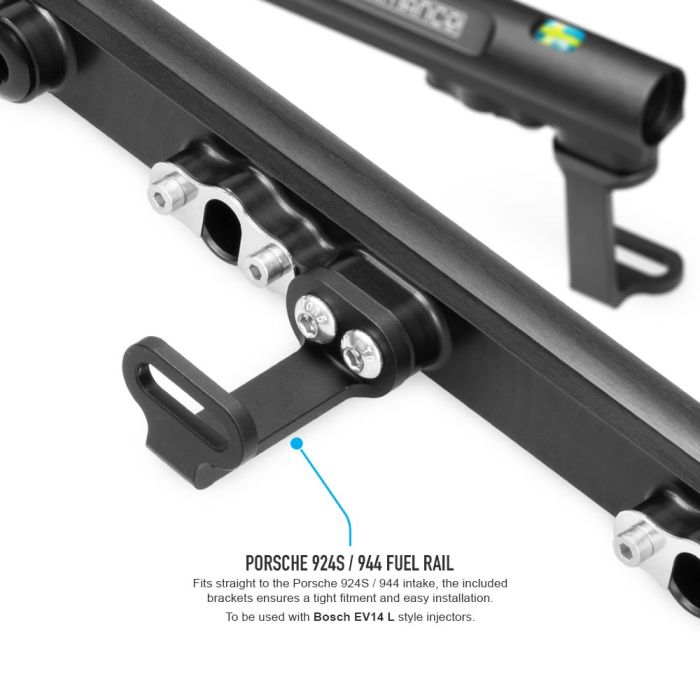 Nuke Performance Fuel Rail for Porsche 924S/944 4-Cylinder
