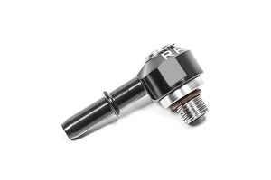 Adaptador de conexión 4AN ORB Banjo giratorio a 5/16 pulg. SAE macho Radium Engineering