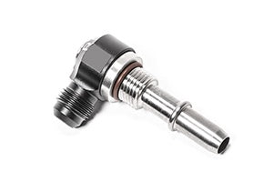 Adaptador de conexión 6AN ORB Banjo giratorio de 3/8 pulg. SAE a 6AN macho para mamparo Radium Engineering