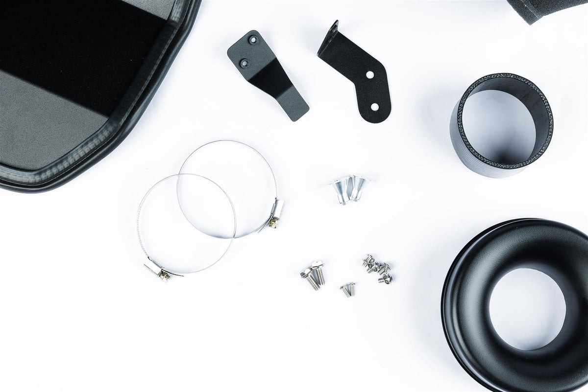 Kit de admisión de espuma de alto rendimiento MAF ovalado Ramair JSK-138-OVAL-BK para Mini Cooper 1.5T Cooper S 2.0T F56