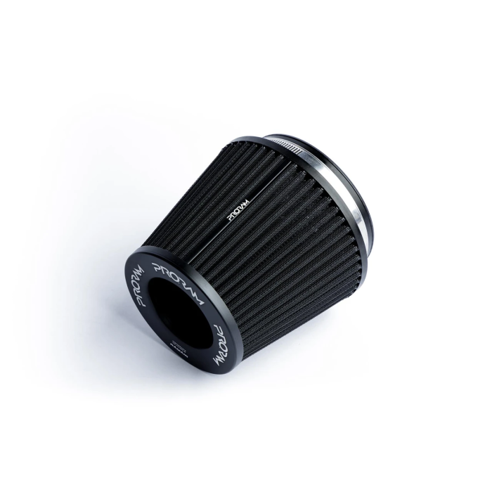 Ramair large universal cone air filter, pleated, 127 mm (5 inches) inner diameter.
