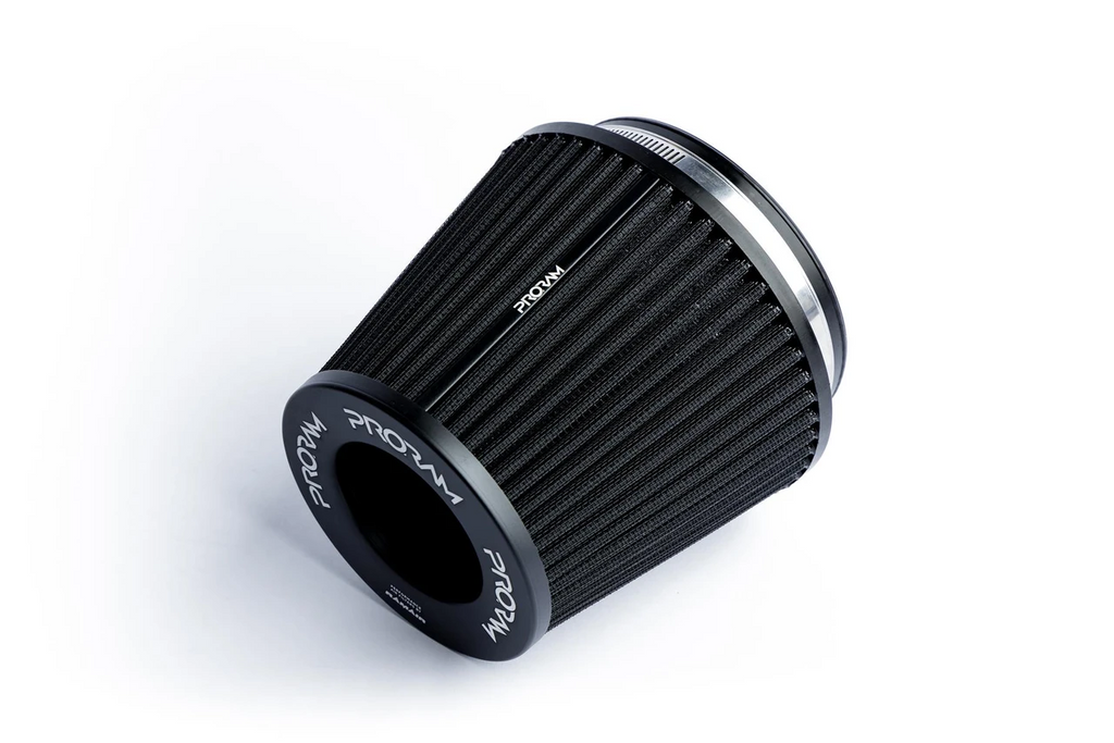 Filtro de aire cónico universal plisado Ramair de 127 mm (5 pulgadas) de diámetro interior de cuello, grande