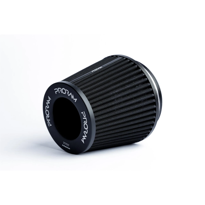 Ramair large universal cone air filter, pleated, 127 mm (5 inches) inner diameter.