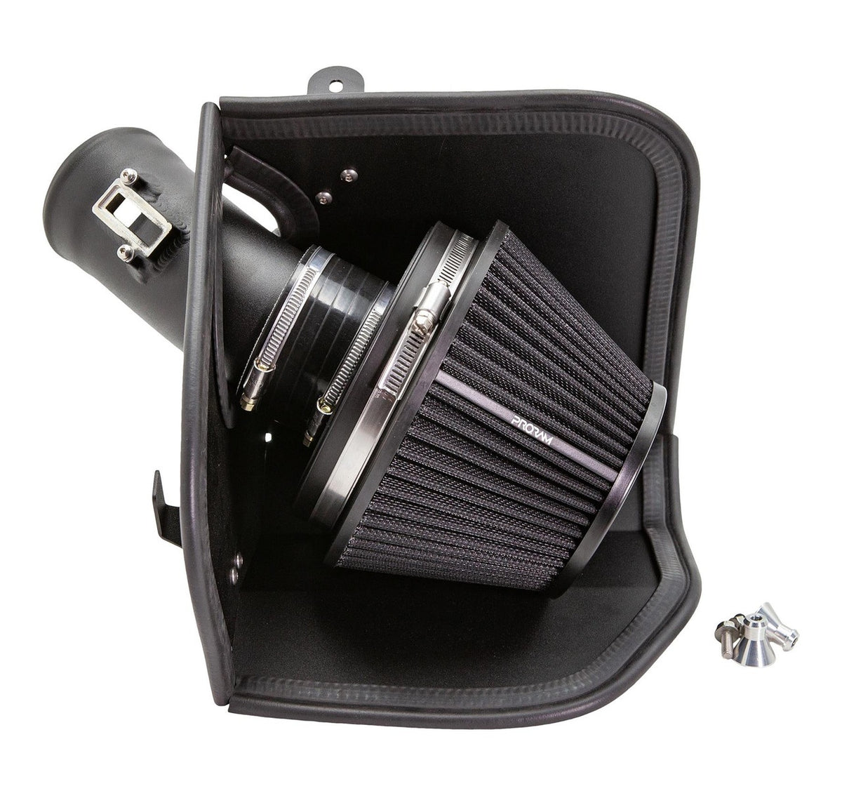 Kit de admisión Ramair PRK-138-RECT-BK de filtro plisado para Mini Cooper F56 1.5T, Cooper S 2.0T con caudalímetro rectangular
