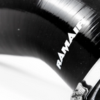 Ramair Silicone Intake Hose for VW MK8 Golf GTi 2.0 TSI 245hp, Black.