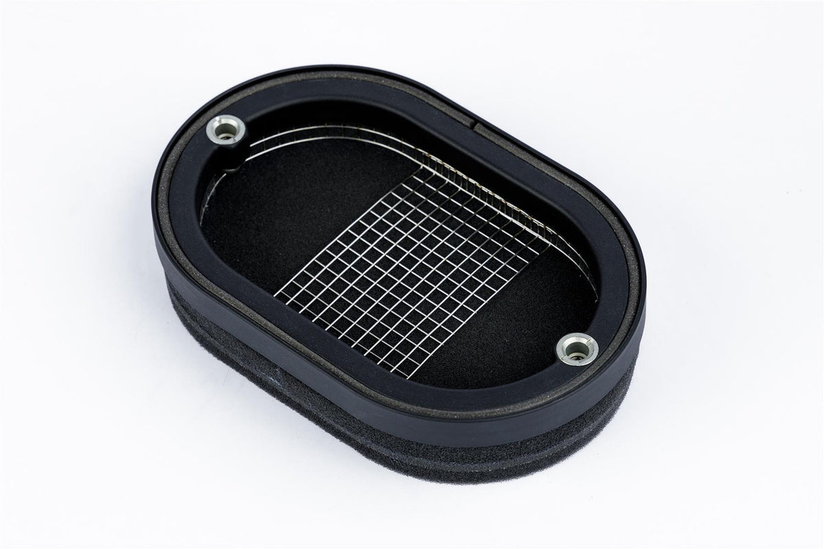 Filtro de aire de espuma Ramair para carburador con placa base para Weber 32 34 DMTL DMTR DATR, 25 mm de altura interior
