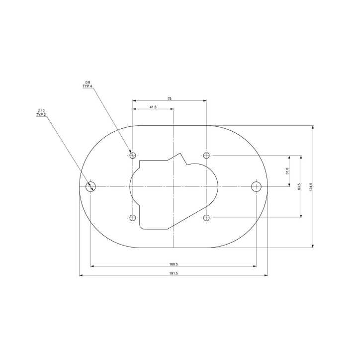 Ramair Carburetor Foam Air Filter with Base Plate, compatible with Weber 32 34 DMTL DMTR DATR, 25mm Internal Height.