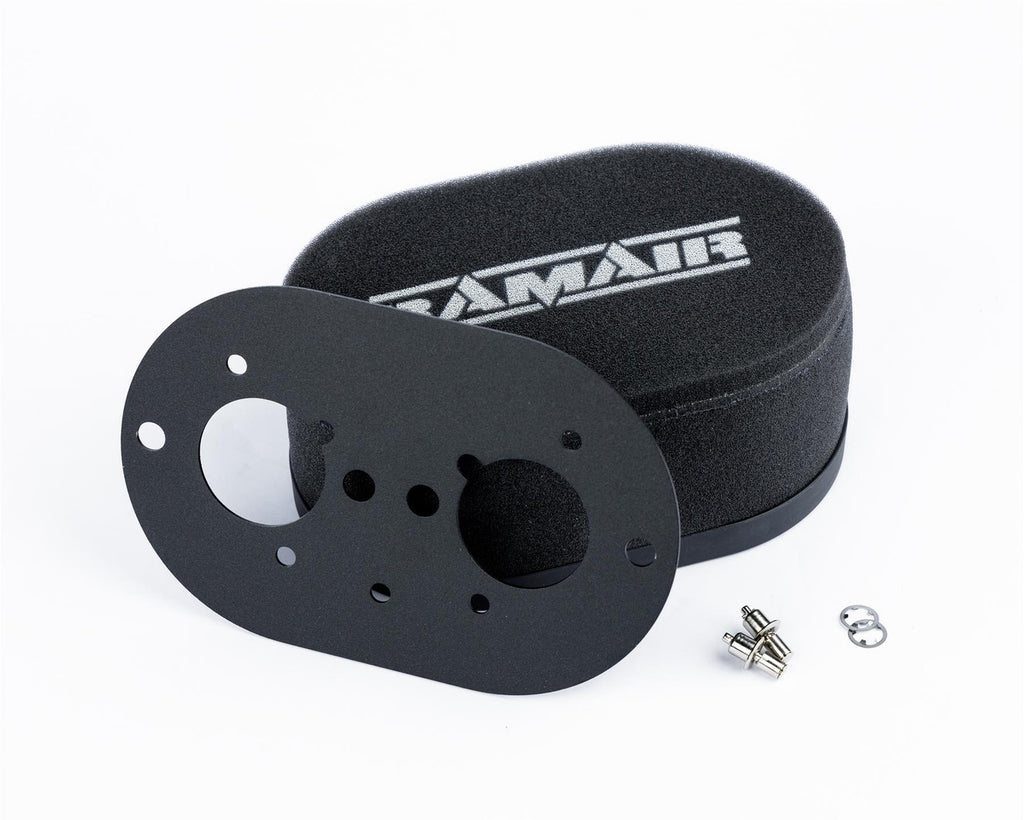 Filtro de aire de espuma Ramair para carburador con base, para Weber 40 IDF, altura interior 100 mm