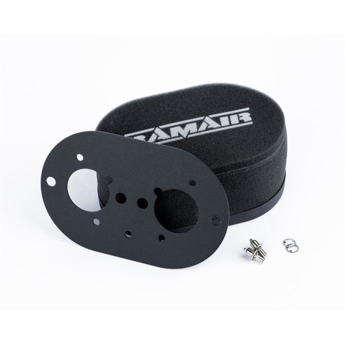 Ramair Carburetor Foam Air Filter with Base Plate, for Weber 40 IDF, 100mm Internal Height.