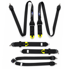 6-point HANS FMIC.Pro FIA 2031 8853-2016 Competition Harness (2+3)" x 3" Black