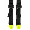 FMIC.Pro FIA 2031 8853-2016 6-Point Competition Harness, 5 x 5 cm, Black