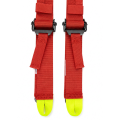 FMIC.Pro FIA 2031 8853-2016 6-point, 5x5 cm, Red Competition Harness