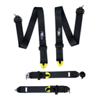 FMIC.Pro FIA 2031 8854/98 4-Point Competition Harness, 3 x 3 inch, Black