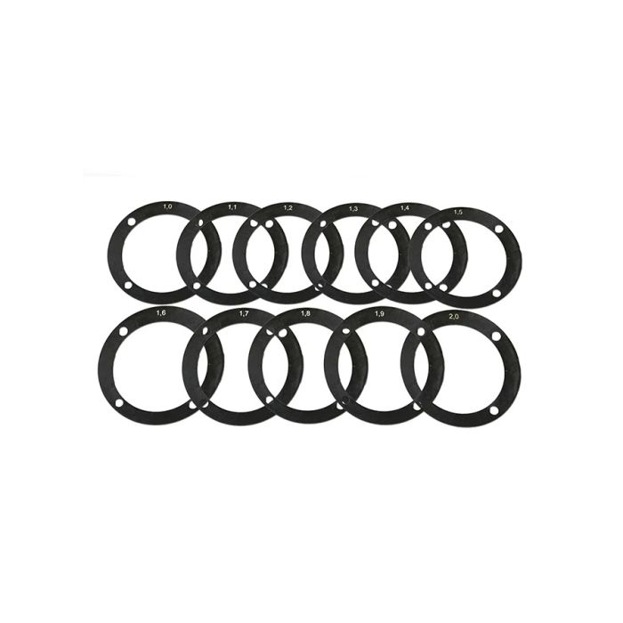 Differential backlash adjustment shim kit BMW 188mm bolt type