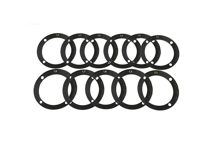 Kit de suplementos para ajuste del juego del diferencial BMW E21, tipo tornillo