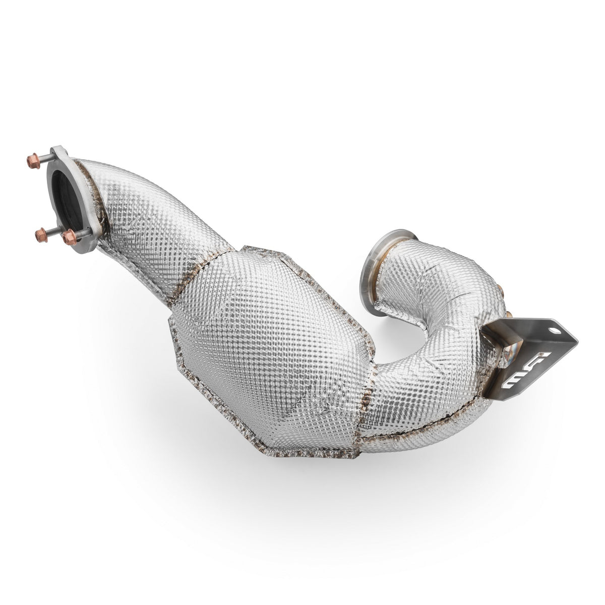 Downpipe para Audi A4 S4 / Avant Quattro / Avant 3.0 TDI MS sin silenciador con protector térmico