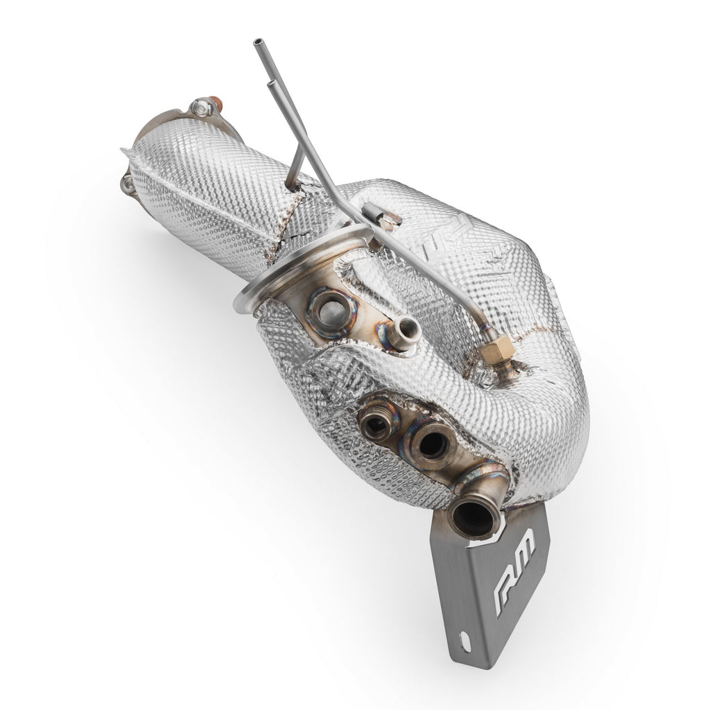 Downpipe para Audi A4 S4 / Avant Quattro / Avant 3.0 TDI MS sin silenciador con protector térmico