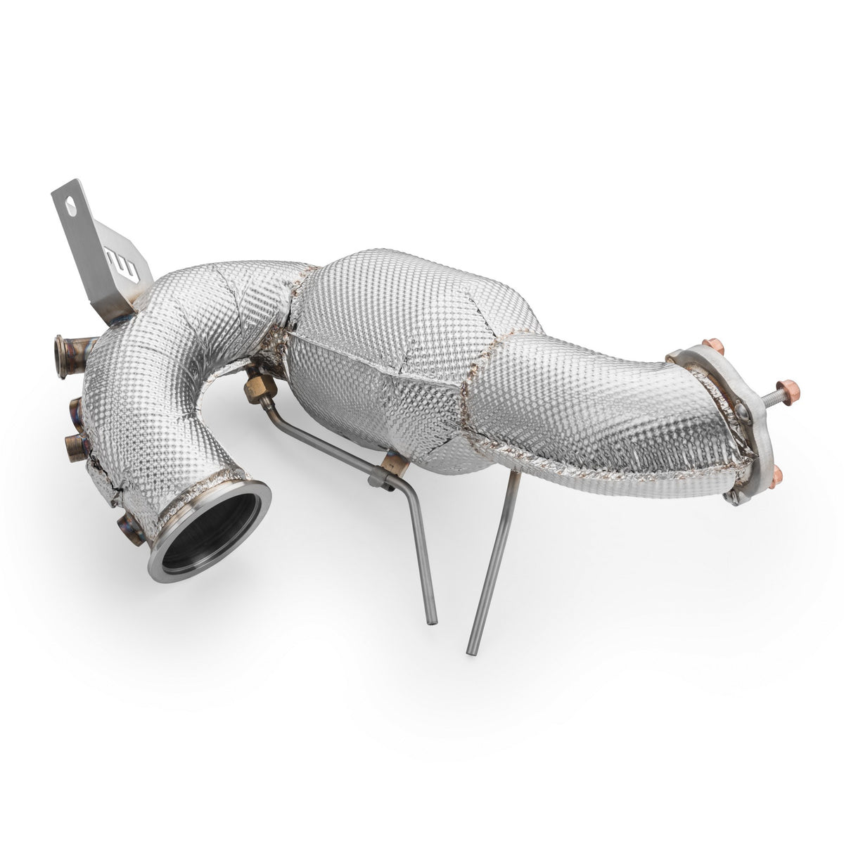 Downpipe para Audi A4 S4 / Avant Quattro / Avant 3.0 TDI MS sin silenciador con protector térmico