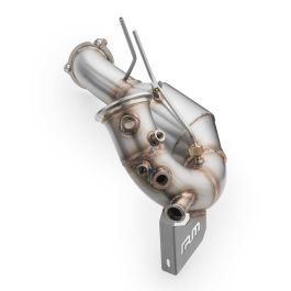 Downpipe for Audi A4 S4 / Avant Quattro / Avant 3.0 TDI without Catalytic Converter with Silencer without Heat Shield